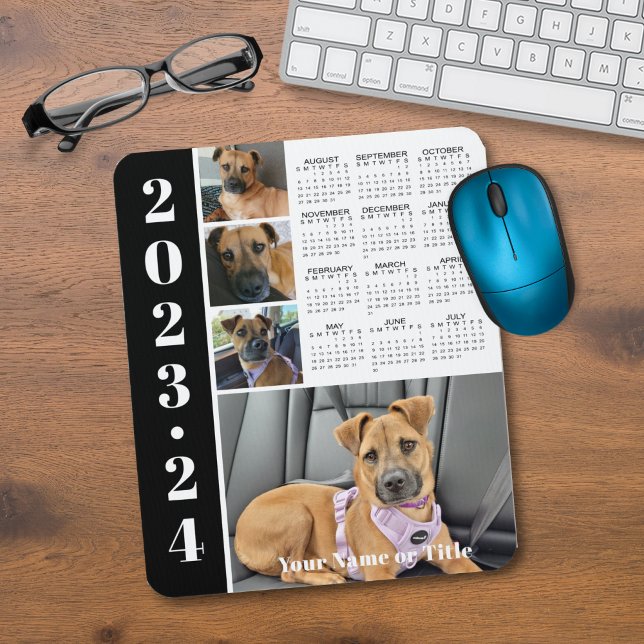 2023-24 School Year At A Glance 4 Photos Mouse Mat (Creator Uploaded)