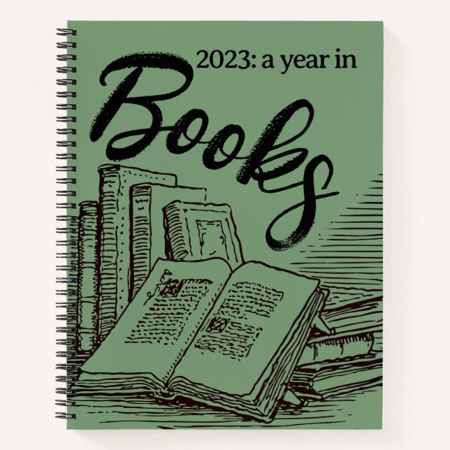 2023 A Year in Books Bullet Journal  (Front)