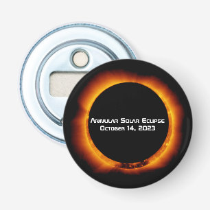 2023 Annular Solar Eclipse Bottle Opener