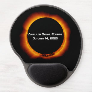 2023 Annular Solar Eclipse Gel Mouse Mat