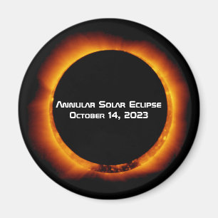 2023 Annular Solar Eclipse Magnet