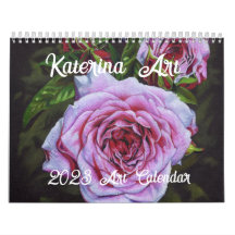 2023 Art Calendar By  Katerina Art