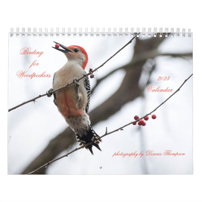 2023 Birding for Woodpeckers Calendar (Cover)