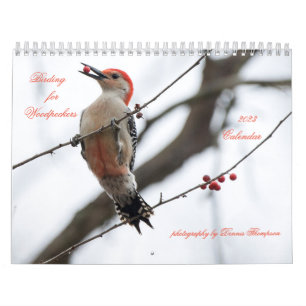 2023 Birding for Woodpeckers Calendar