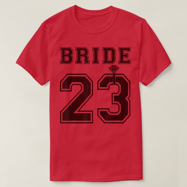 2023 Bride Engagement Bridal Shower Proposal Match T-Shirt (Design Front)