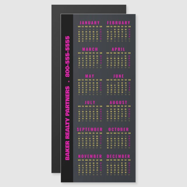 2023 Business Magnetic (Front/Back)