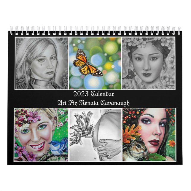 2023 Calendar Art by Renata Cavanaugh (Cover)