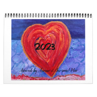2023 Calendar —Artwork by Arrmac & Su-sieee! Mac