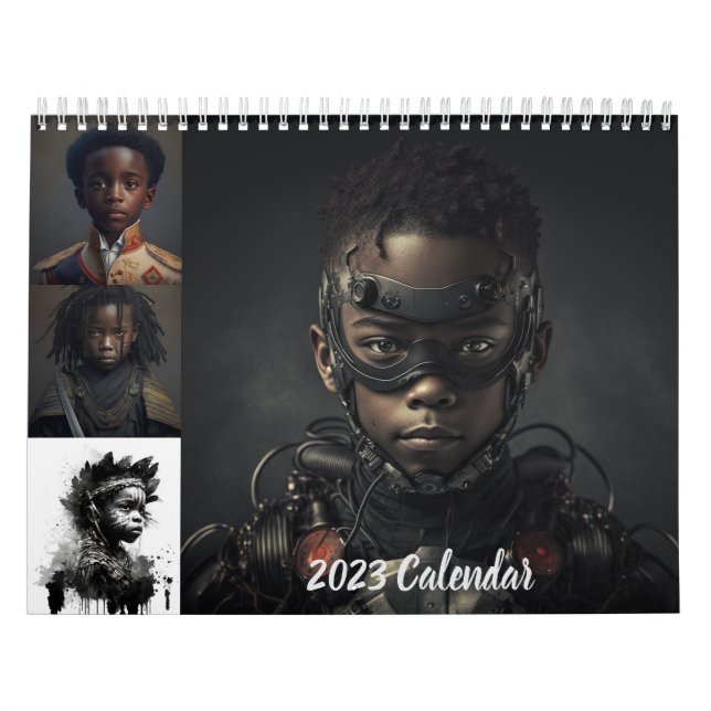 2023 Calendar Black Boys Rock (Cover)