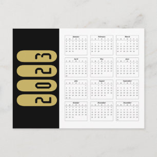 2023 Calendar Card