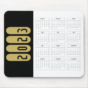 2023 Calendar Card Mouse Mat