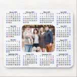 2023 Calendar Custom Photo Modern Minimalist Mouse Mat<br><div class="desc">2023 Calendar Custom 4 Photo Modern Minimalist Mouse Pad.</div>