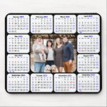 2023 Calendar Custom Photo Modern Simple Mouse Mat<br><div class="desc">2023 Calendar Custom Family Photo Modern Simple Mouse Pad.</div>