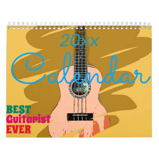 2023 Calendar For Best guitarist Ever (Cover)