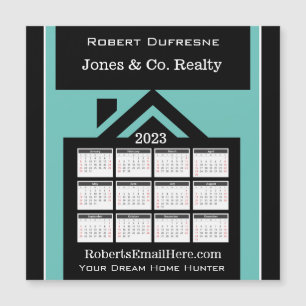2023 Calendar House Personalised Magnet