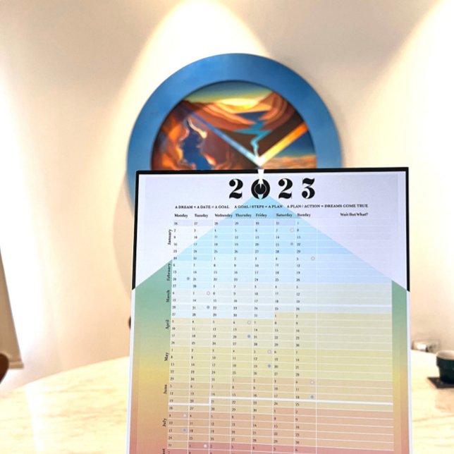 2023 Calendar - Moon Planner Poster (Creator Uploaded)