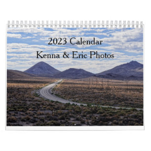 2023 Calendar Nature Photos by Kenna and Eric