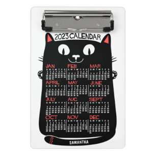 2023 Calendar (See Description for Newest Version) Mini Clipboard