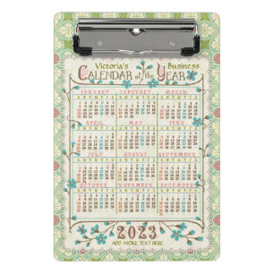 2023 Calendar (See Description for Newest Version) Mini Clipboard