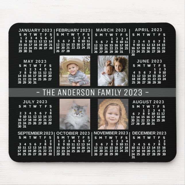 2023 Calendar (See Description for Newest Version) Mouse Mat (Front)