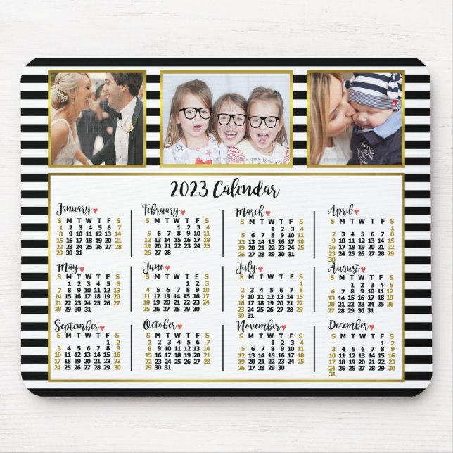 2023 Calendar (See Description for Newest Version) Mouse Mat (Front)