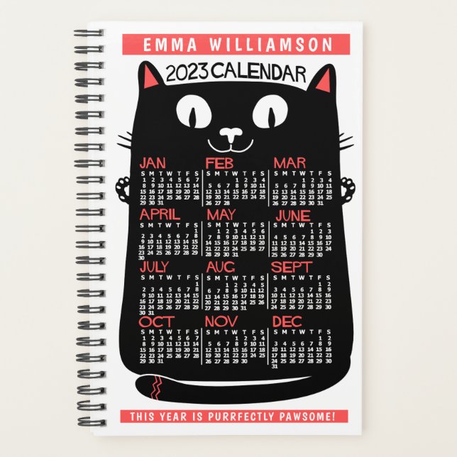 2023 Calendar (See Description for Newest Version) Planner (Front)