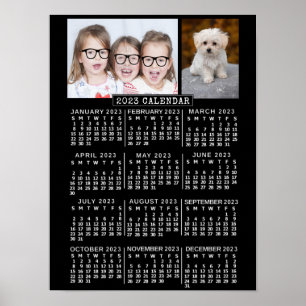 2023 Calendar (See Description for Newest Version) Poster