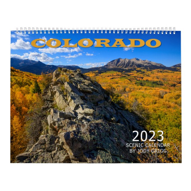 2023 Colorado Scenic Calendar (Cover)