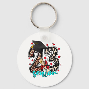 2023 Cowhide Cl Of 2023 Graduation Gifts Key Ring