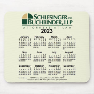 2023 Custom Calendar by Janz Mouse Mat