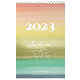 2023 Exclusive Watercolour Calendar