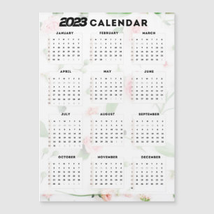 2023 floral calendar