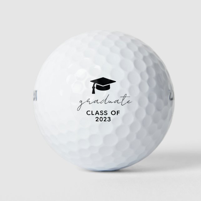 2023 Graduate Cap & Tassel Golf Balls (Front)
