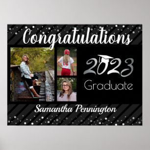 2023 Graduation Congratulations Photo Poster