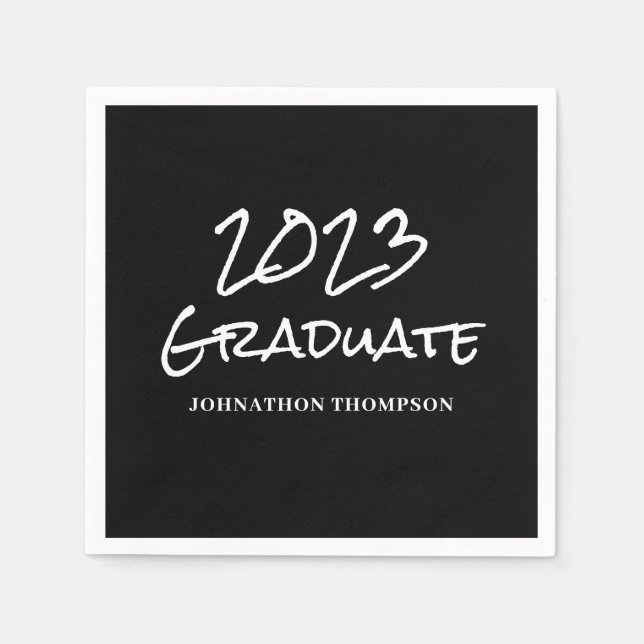 2023 Graduation Name  Napkin (Front)