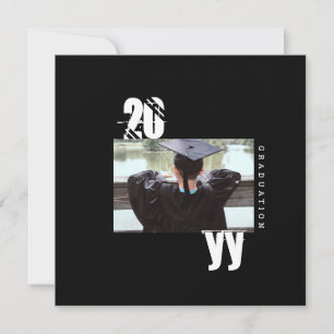 2023 Graduation Typography Bold Photo Minimal