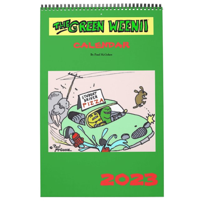 2023 Green Weenii Calendar (Cover)