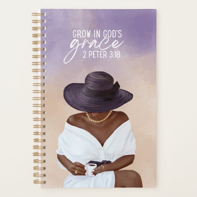 2023 Grow In God's Grace African American Planner (Front)