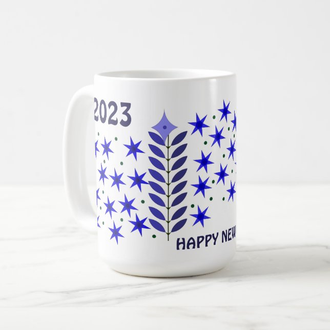 2023 HAPPY NEW YEAR MUG GIFT ANYONE CELEBRATE (Front Left)