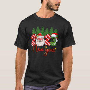 2023 Happy New Year Santa Xmas New Years Eve Party T-Shirt