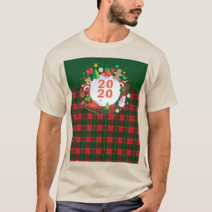 2023 Happy New Year! Scotland Pattern T-Shirt