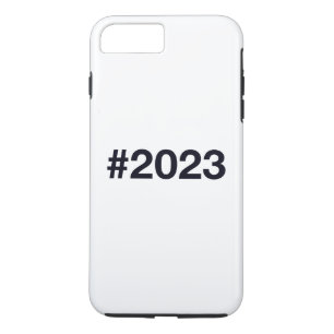 2023 Hashtag 2 Birthday Anniversary iPhone 8 Plus/7 Plus Case