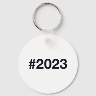 2023 Hashtag Key Ring