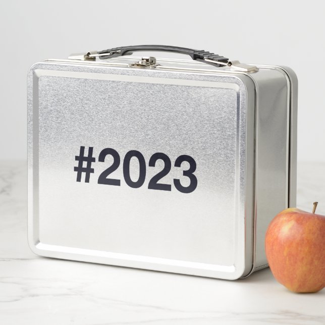 2023 Hashtag Metal Lunch Box (In Situ)