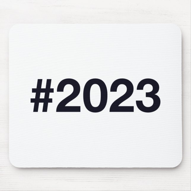 2023 Hashtag Mouse Mat (Front)