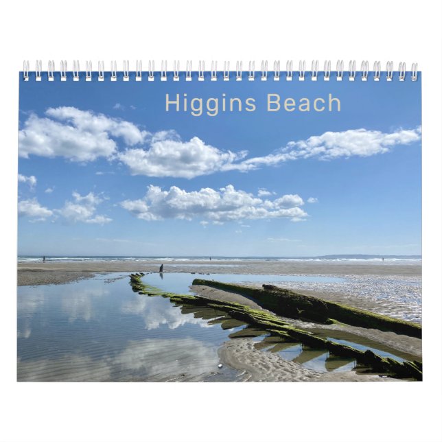 2023 Higgins Beach Maine Photography Calendar (Cover)