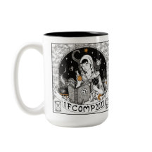 2023 IFComp Two-Tone Large Coffee Mug