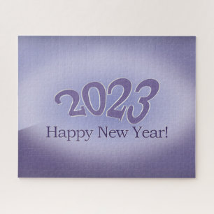 2023 in purple jigsaw puzzle