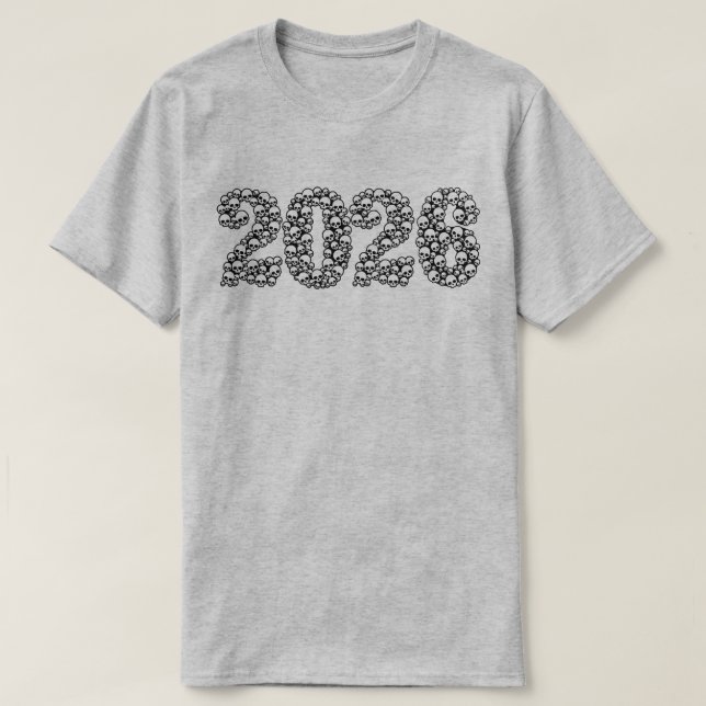 2023 in Skulls T-Shirt (Design Front)