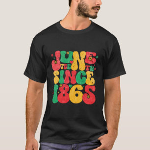 2023 Junenth Since 1865 Black Distressed T-Shirt